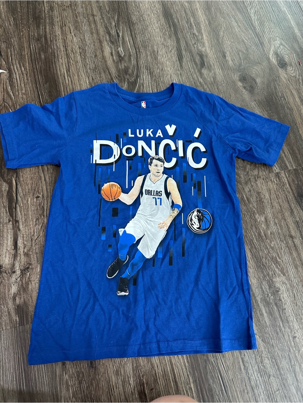 NBA Royal Blue Luka Dončić Dallas Mavericks Graphic Tee